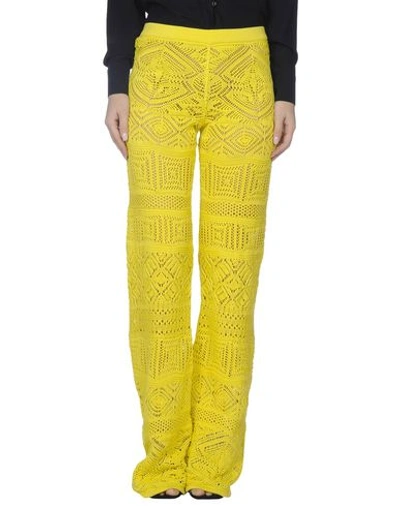 Emilio Pucci Casual Trousers In Yellow