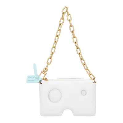 Off-white Woman Handbag Beige Size - Soft Leather In White