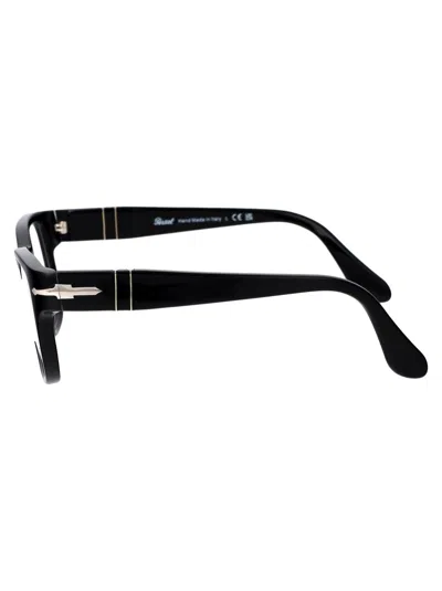 Persol Black Acetate Optical Glasses In Black