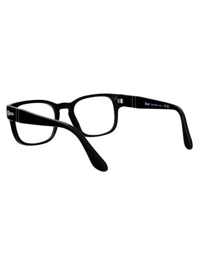 Persol Black Acetate Optical Glasses In Black