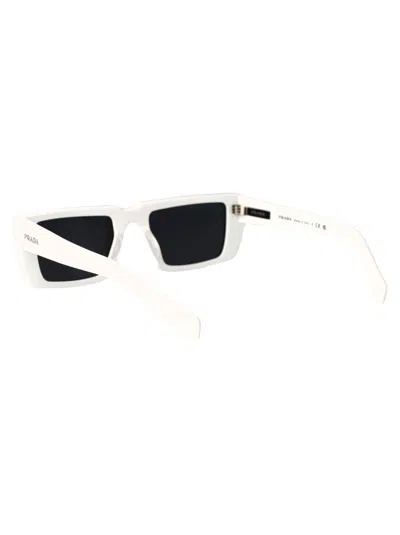 Prada Unisex Sunglass Pr A01s In 4615s0 White