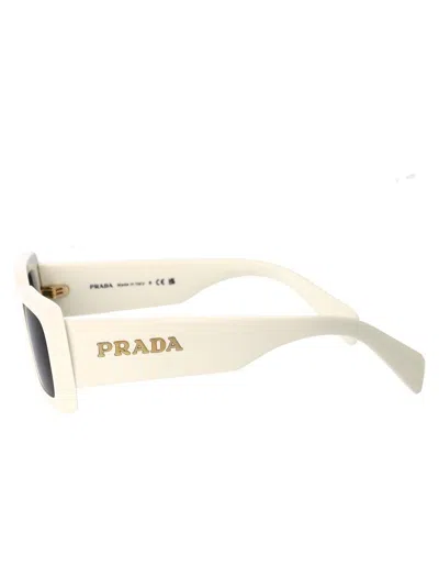 Prada Geometrical Sunglasses 0 Pr A07 S 1425 S0 In 1425s0 Talc