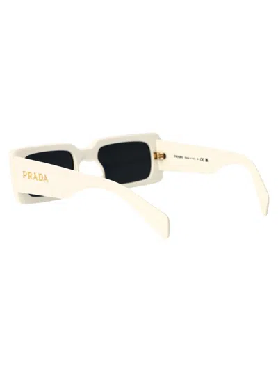 Prada Geometrical Sunglasses 0 Pr A07 S 1425 S0 In 1425s0 Talc