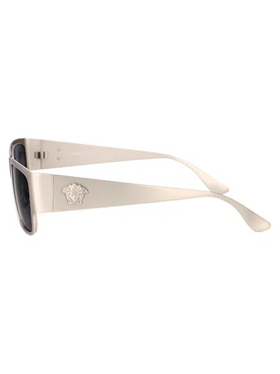 Versace Sunglasses In 12666g Silver