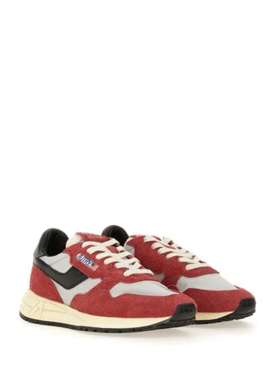 Autry Reelwind Low-cut Sneakers In Red
