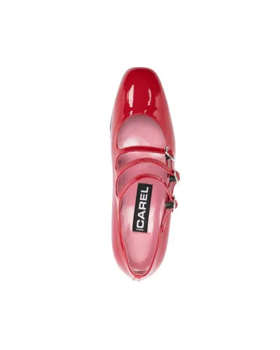 Shop Carel Paris Kina Decolleté Shoes In Red