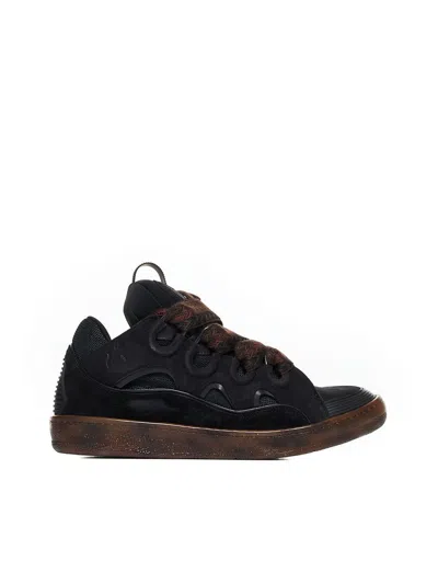 Shop Lanvin Sneakers In Black