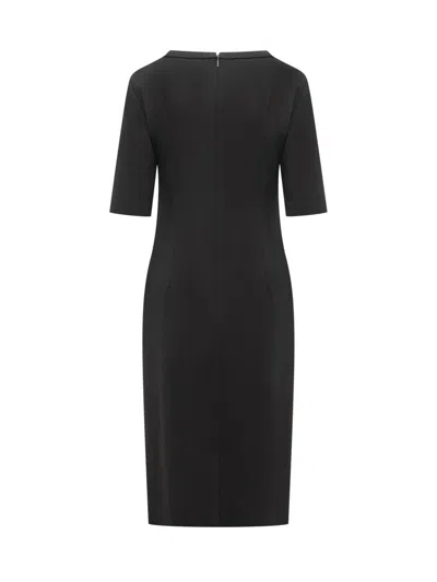 Shop Versace Dress With Medusa '95 In Black