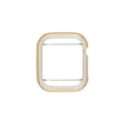 Michele Women's 40mm Two-tone 18k Gold-plated Stainless Steel Diamond Case For Apple Watch In Multi