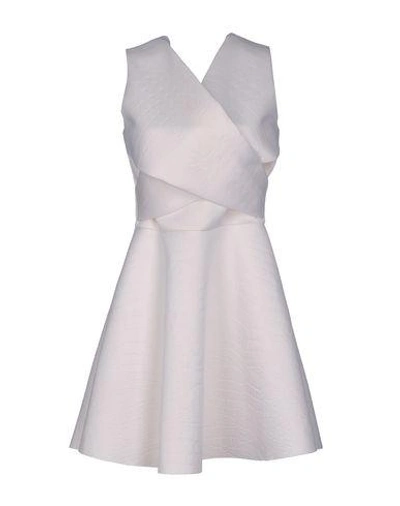 Shop Just Cavalli Short Dress In White