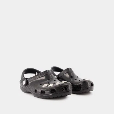 Crocs Pyramid Stud-embellishment Clogs In Black