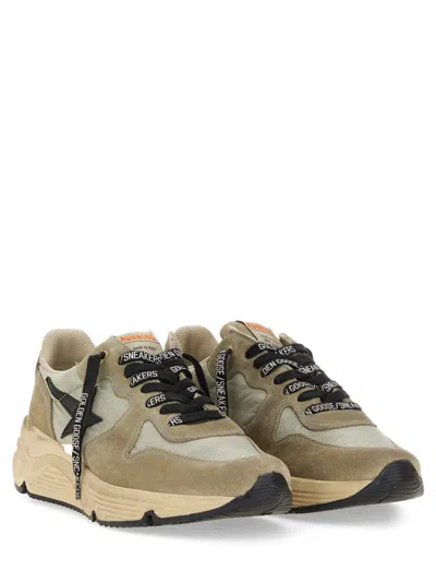 Shop Golden Goose Leather Sneaker In Beige