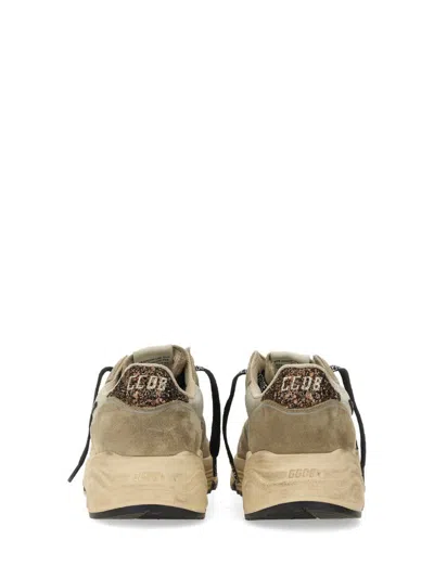 Shop Golden Goose Leather Sneaker In Beige