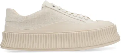 Shop Jil Sander Chunky Sneakers In Beige