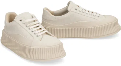 Jil Sander Chunky Sneakers In Beige
