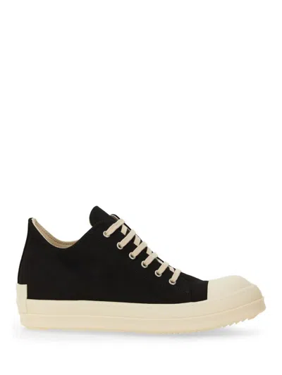 Shop Rick Owens Drkshdw Low Top Sneaker In Black