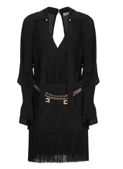 Shop Elisabetta Franchi Dresses Black