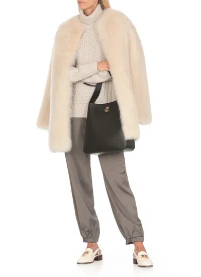 Shop Fabiana Filippi Sweaters Beige