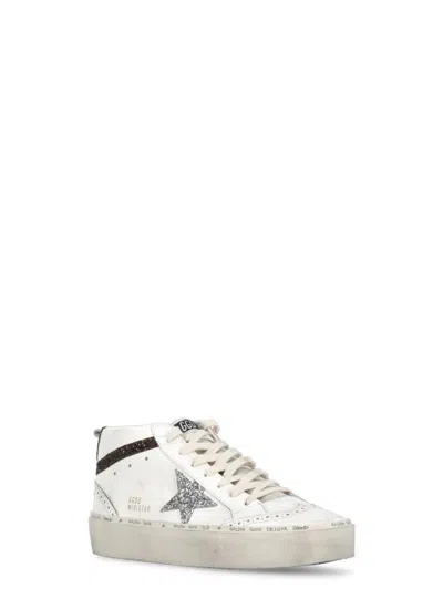 Golden Goose Sneakers Hi Mid Star In White