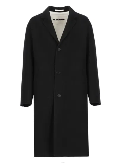 Shop Jil Sander Coats Black