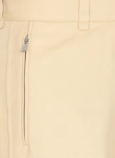 Shop Lanvin Trousers Beige