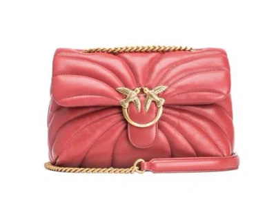 Shop Pinko Bags.. In Ocra/rosso/gold