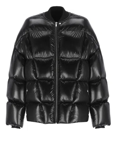 Shop Rick Owens Coats Black