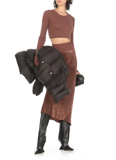 Shop Rick Owens Skirts Brown