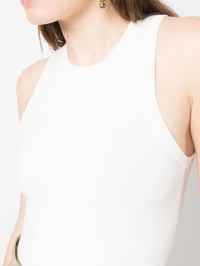 3.1 Phillip Lim Cotton Blend Crepe Tank Clothing