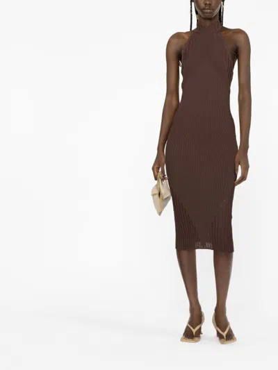Andreädamo Knitted Midi Dress