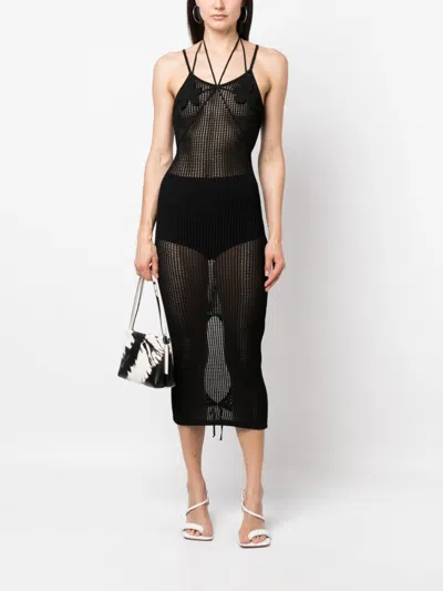 Andreädamo Andreādamo Knit Midi Dress