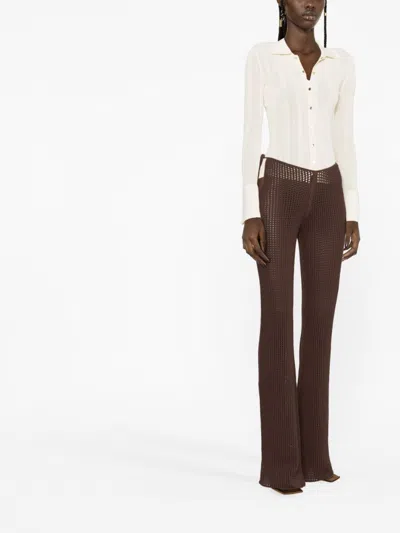 Andreädamo Andreādamo Waist Flare Pants