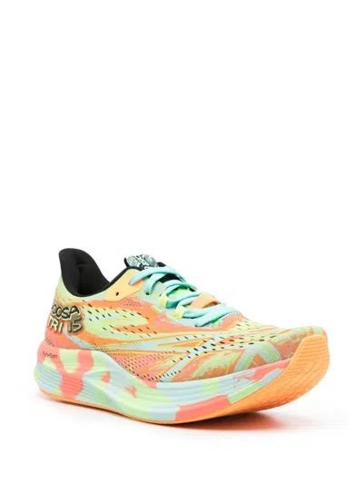Asics Women's Noosa Tri 15 Running Shoe In Lime Burst/illuminate Mint