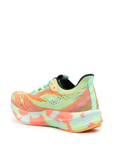 Asics Women's Noosa Tri 15 Running Shoe In Lime Burst/illuminate Mint