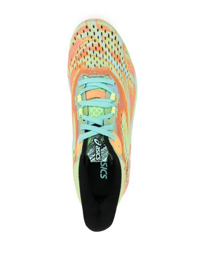 Asics Women's Noosa Tri 15 Running Shoe In Lime Burst/illuminate Mint