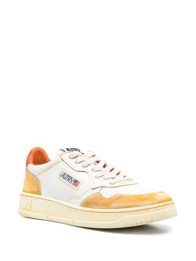 Autry Medalist Super Vintage Leather Sneakers