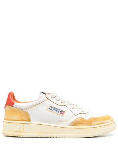Autry Medalist Super Vintage Leather Sneakers