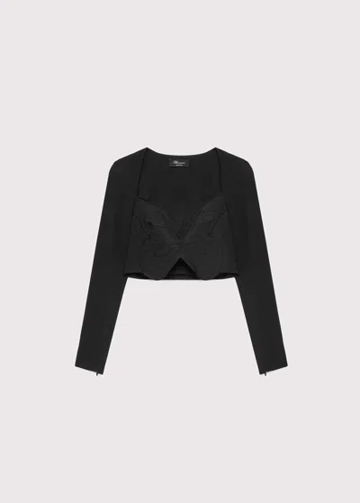 Blumarine Top M/l C/farfalla Clothing