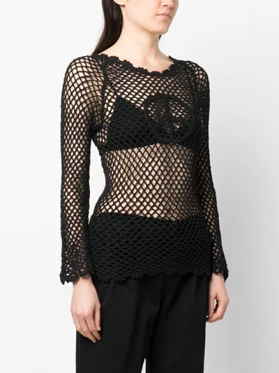 Erl Fishnet Sweater