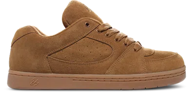 És Accel Slim Men's Skate Shoes Brown/gum