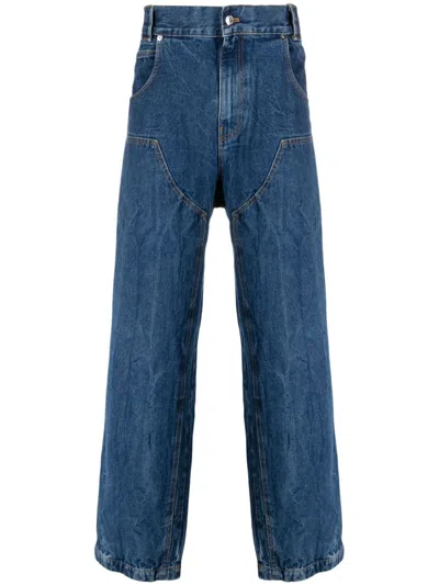 Paura High-rise Wide-leg Jeans