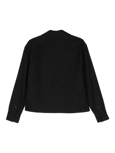 Filippa K Sourced Crepe Cropped Shirt Clothing