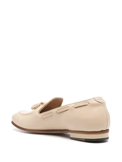 Francesco Russo Tassel Leather Loafers