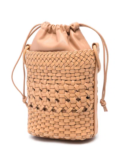Hereu Palau Leather Bucket Bag