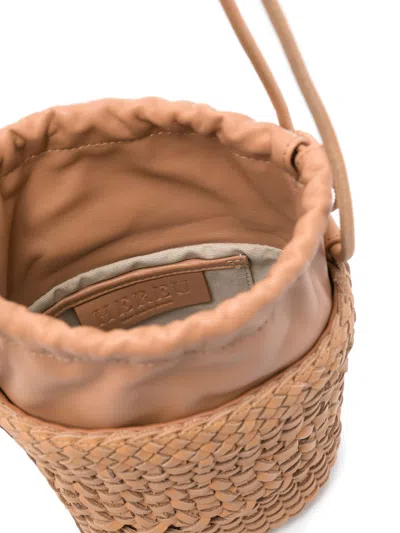 Hereu Palau Leather Bucket Bag