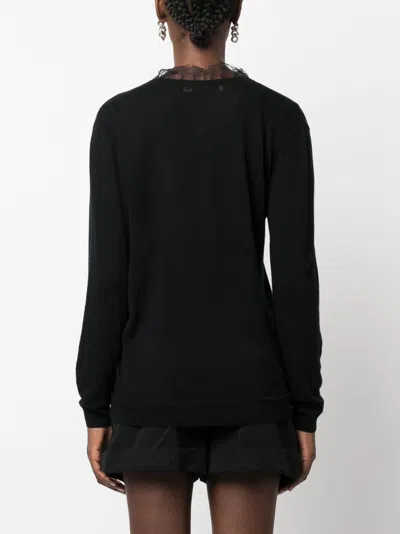 Shop Iro Haby V Necked Wool Jumper