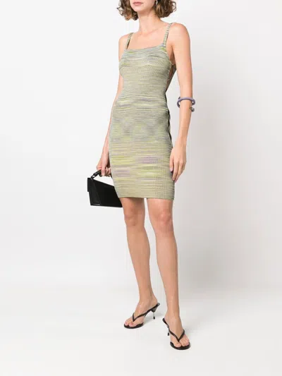 Isa Boulder Sleeveless Jersey-knit Cut-out Dress