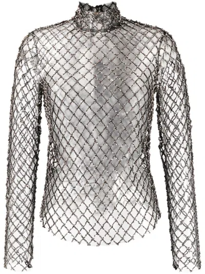 Isabel Marant High-neck Long-sleeved Blouse