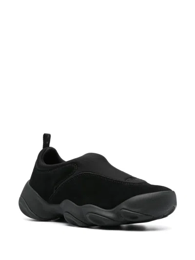 Junya Watanabe Black Oakley Factory Team Edition Flesh Slip On Sneakers