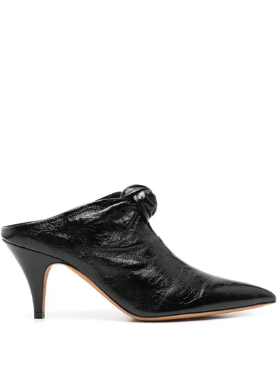 Khaite Rowan Leather Mules
